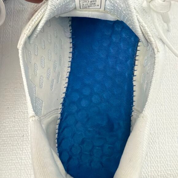 Flux Adapt Trainer Shoes Mens 12.5 White Knit Sneakers - Picture 6 of 11